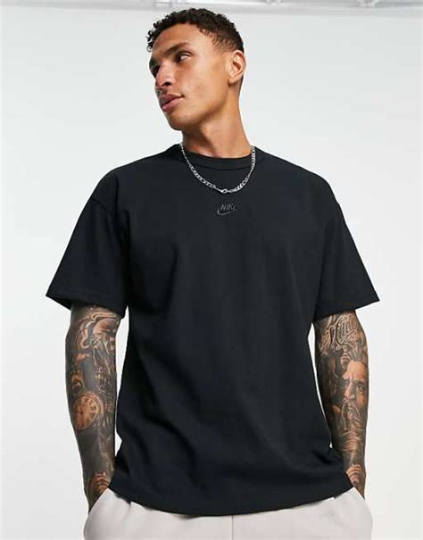 schwarzes nike tee asos|Nike Premium Essential oversized t.